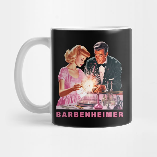 Barbie x Oppenheimer 2023 | BARBENHEIMER by Retro Travel Design